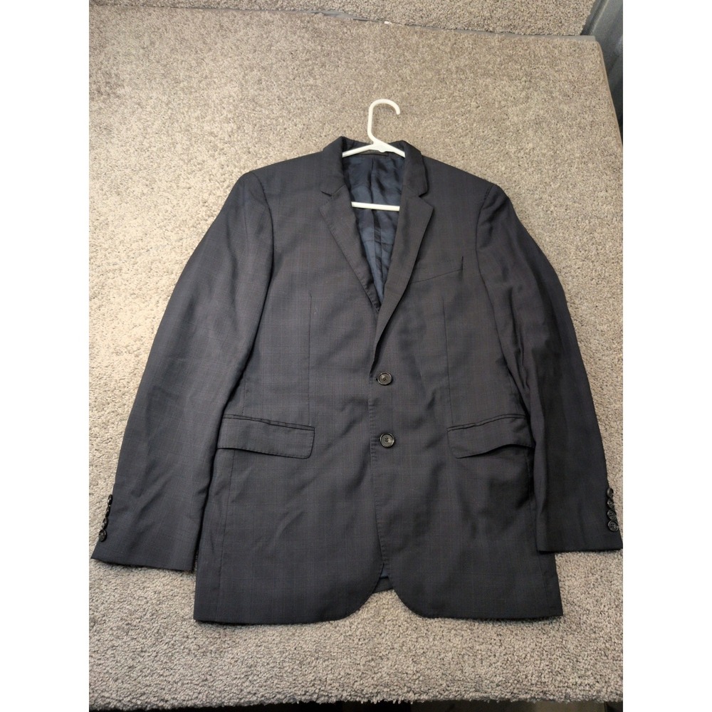 Hugo Boss Ryan Win Extra Slim Fit Blazer Mens 38R Dark Blue Virgin Wool Slovenia